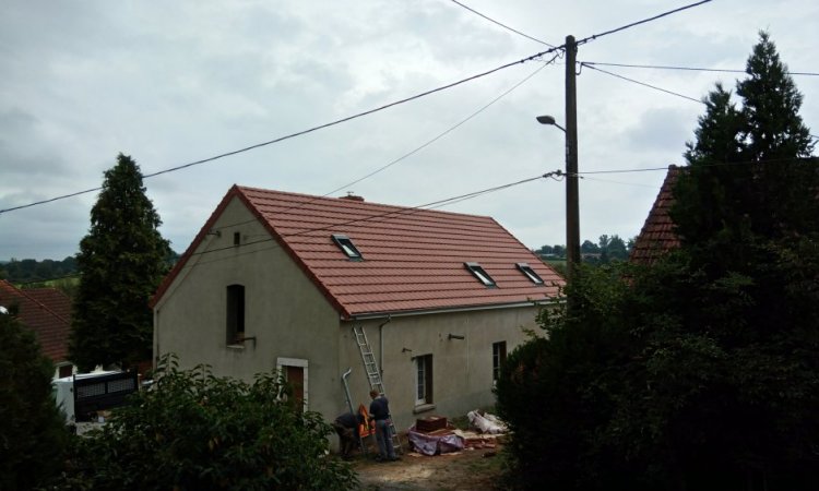 Rénovation d'une toiture à Montluçon dans l'Allier