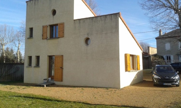 Rénovation et extension d'une maison proche d'Issoire dans le Puy-De-Dôme