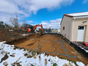 construction d'un garage à Saint Jacques d'Amour dans le Puy-de-Dôme