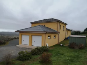 construction d'un garage dans le puy-de-dome